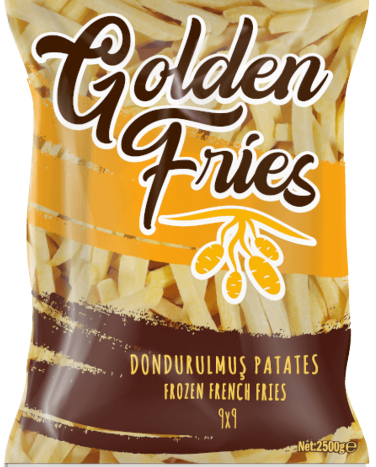 GOLDEN FRİES 9X9 DONDURULMUŞ PARMAK PATATES