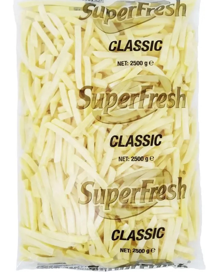 SUPERFRESH KLASİK 9X9 DONDURULMUŞ PARMAK PATATES