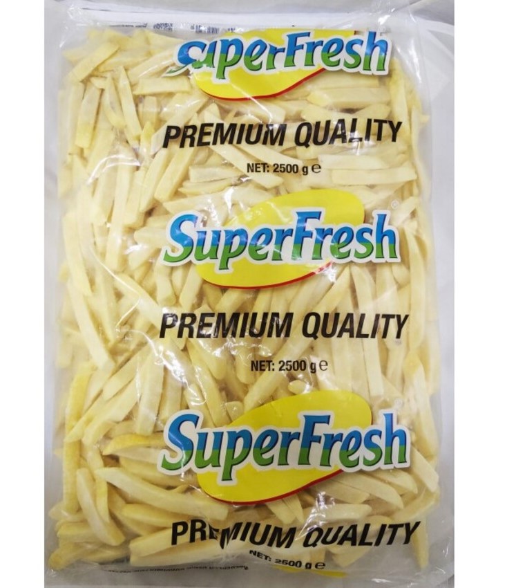 SUPERFRESH PREMİUM 9X9 DONDURULMUŞ PARMAK PATATES