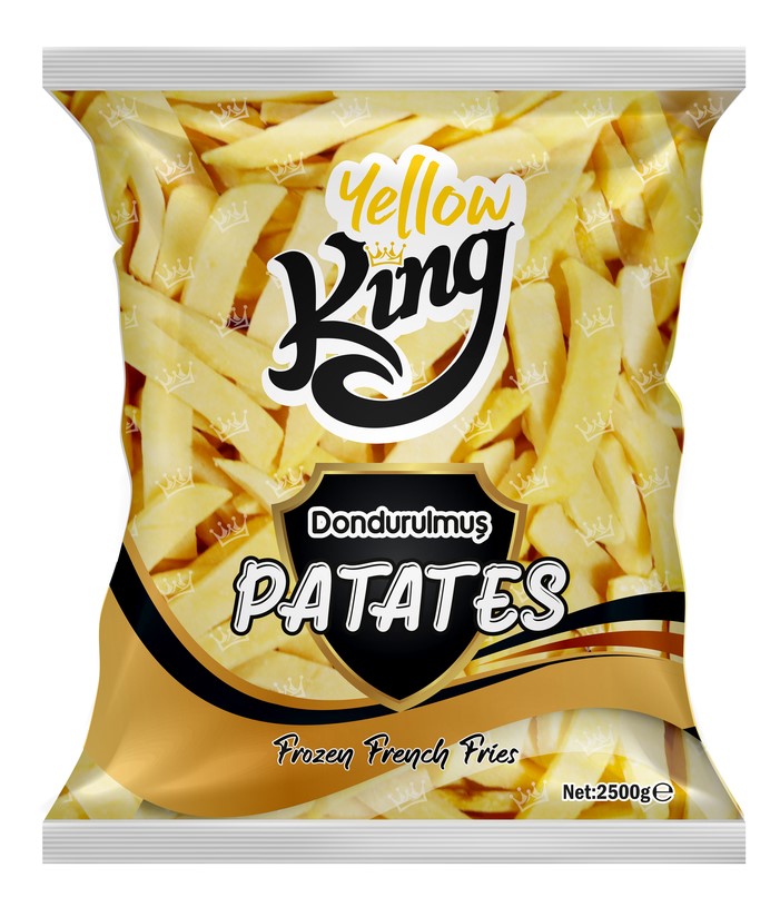 YELLOW KİNG 9X9 DONDURULMUŞ PARMAK PATATES